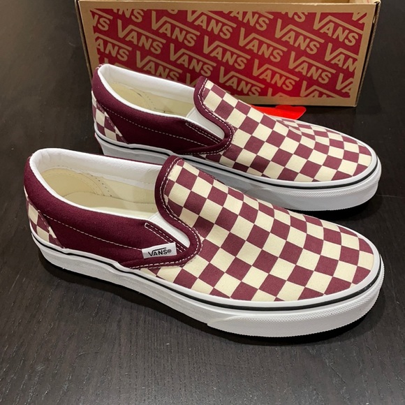 Vans Classic Slip-On Checkerboard Port Royale - Picture 1 of 4
